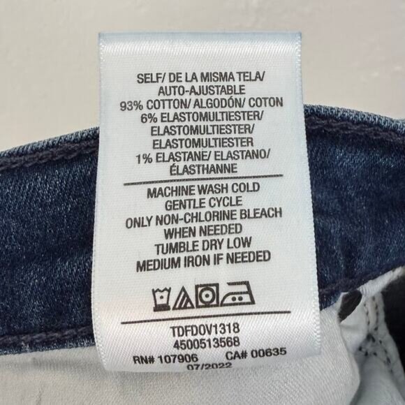 Hudson Rosie High Rise Wide Leg Jean in Dover NWT Size 31 - Picture 6 of 6